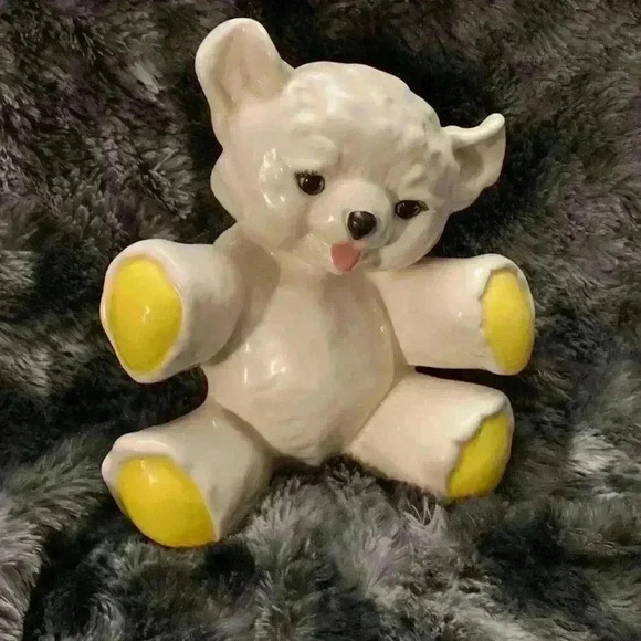 Vintage  Teddy Bear Bank - Picture 1 of 4